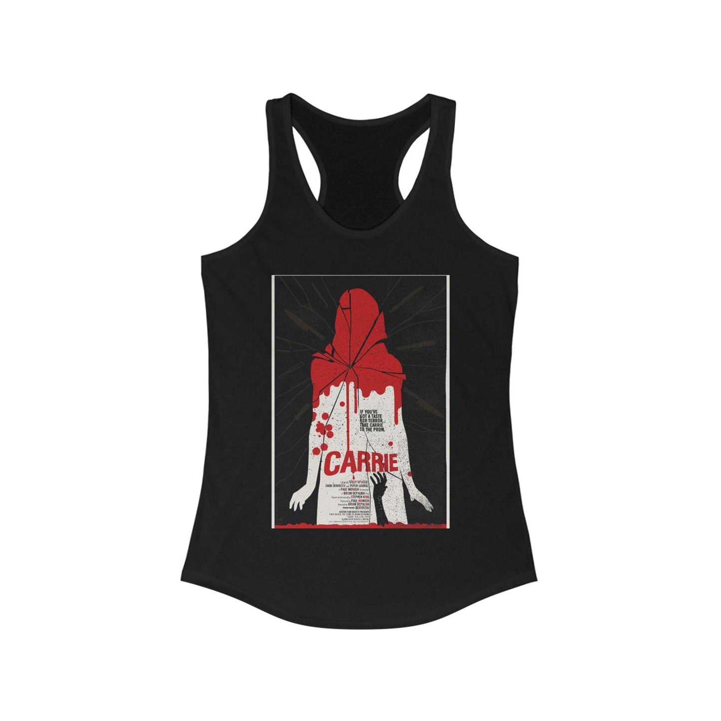 Carrie - Women's Horror Movie Racerback Tank - KALO 506