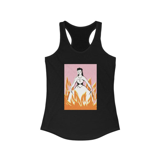 Witch Trial Art - Image 7 - Women's Racerback Tank - KALO 506