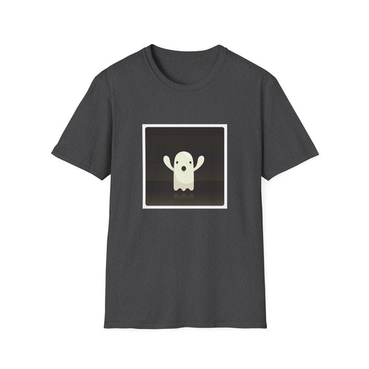 BOO! Did I scare you? - Cute Ghost T-Shirt - Everyday Wear Unisex Softstyle