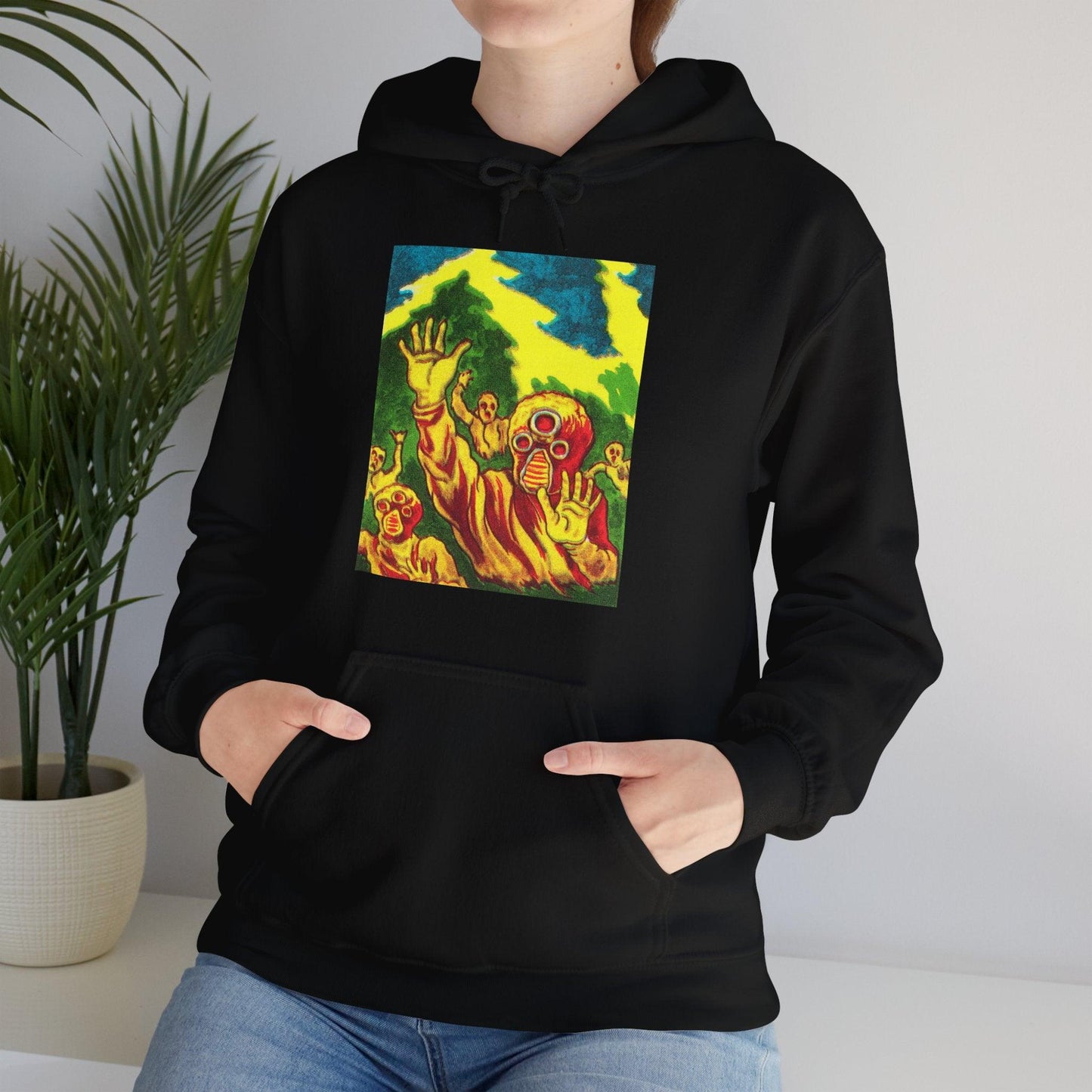 Alien Invader - Unisex Hoodie - KALO 506