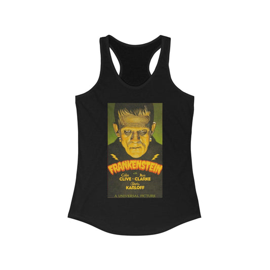 Frankenstein - Women's Horror Movie Racerback Tank - KALO 506