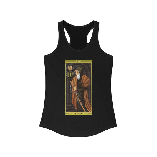 The Hermit - Women's Tarot Racerback Tank - KALO 506