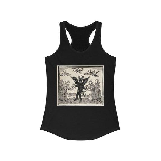 Witch Trial Art - Image 9 - Women's Racerback Tank - KALO 506