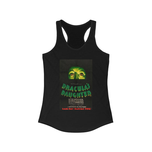 Dracula's Daughter - Women's Horror Movie Racerback Tank - KALO 506