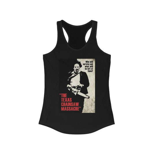 The Texas Chainsaw Massacre - Women's Horror Movie Racerback Tank - KALO 506