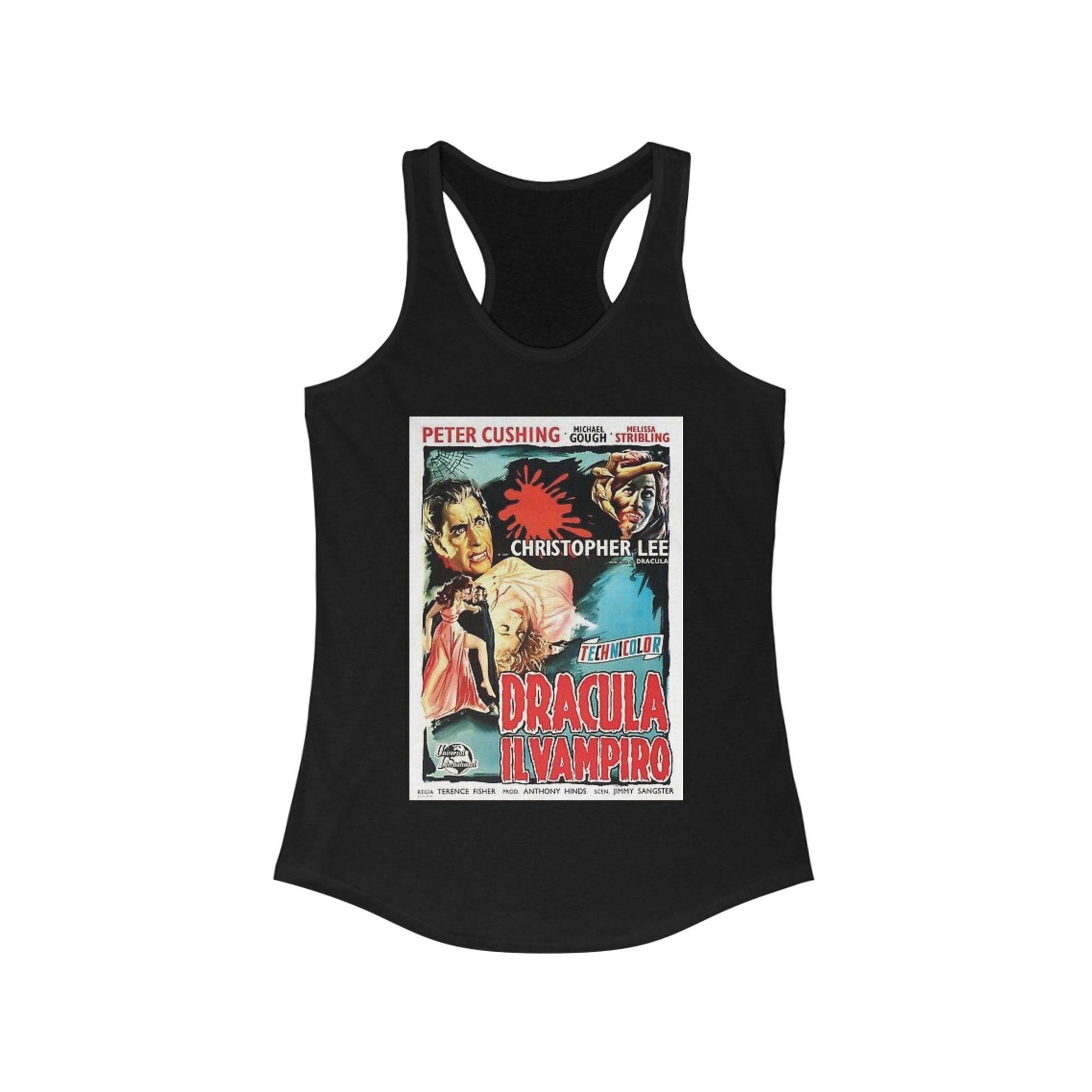 Dracula - Women's Horror Movie Racerback Tank - KALO 506