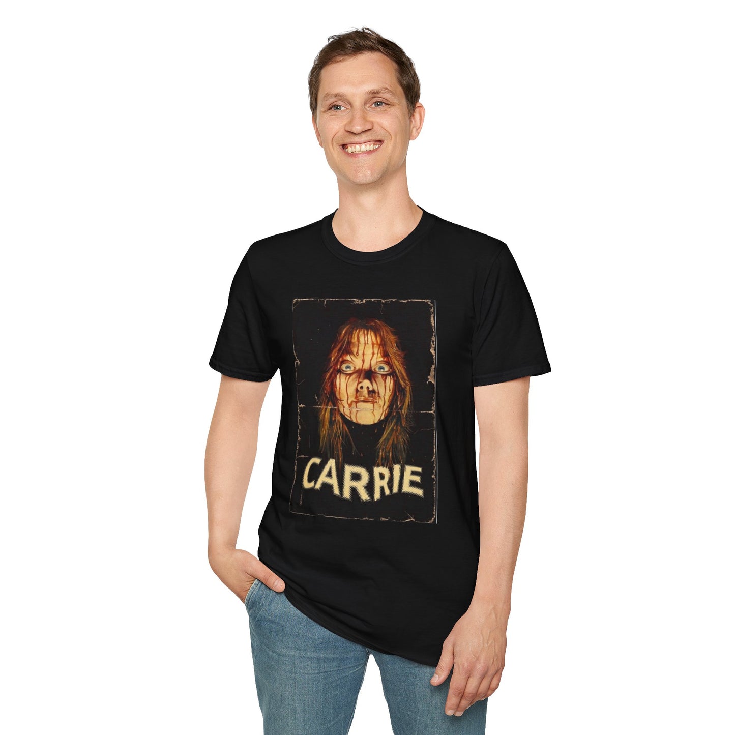 Carrie (design 2) - Unisex - Vintage Horror- Cotton T-Shirt