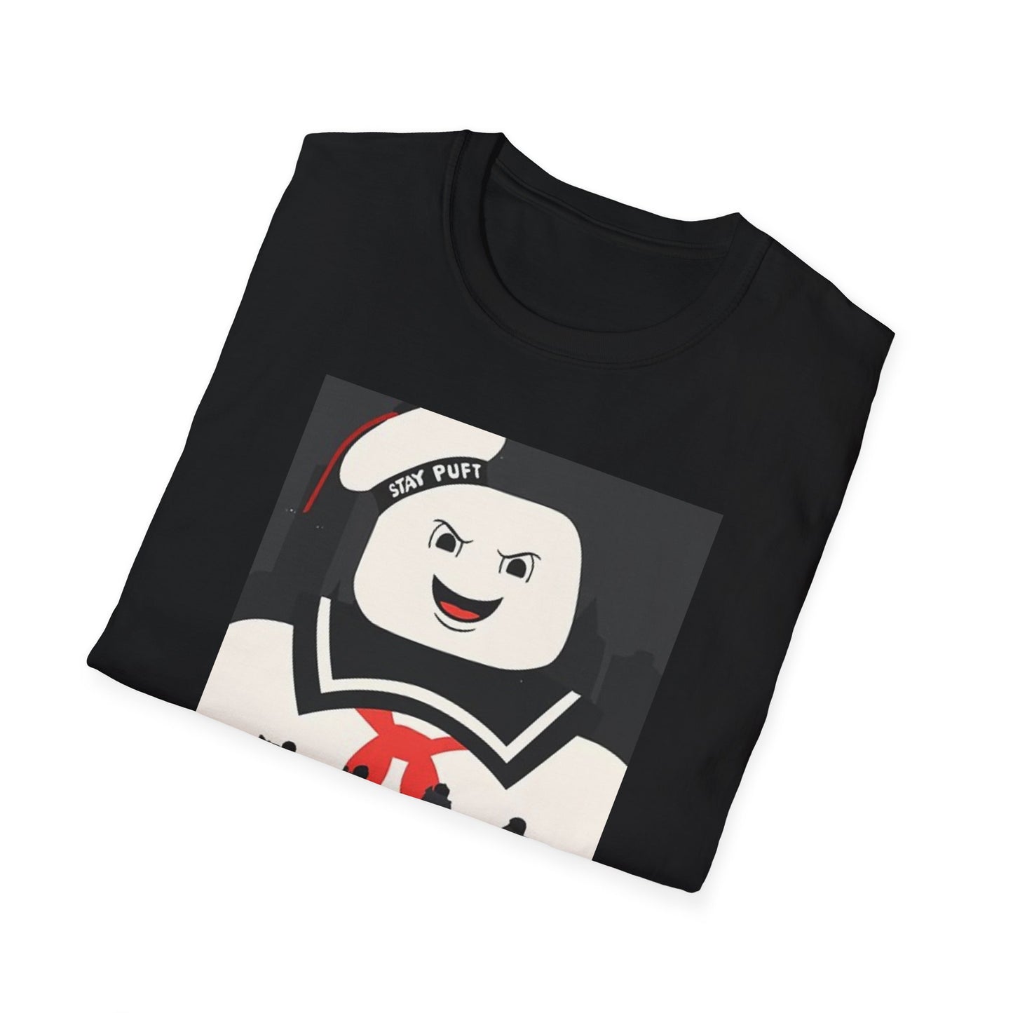 Ghostbusters -  Stay Puft - Unisex - Vintage Comedic Horror- Cotton T-Shirt