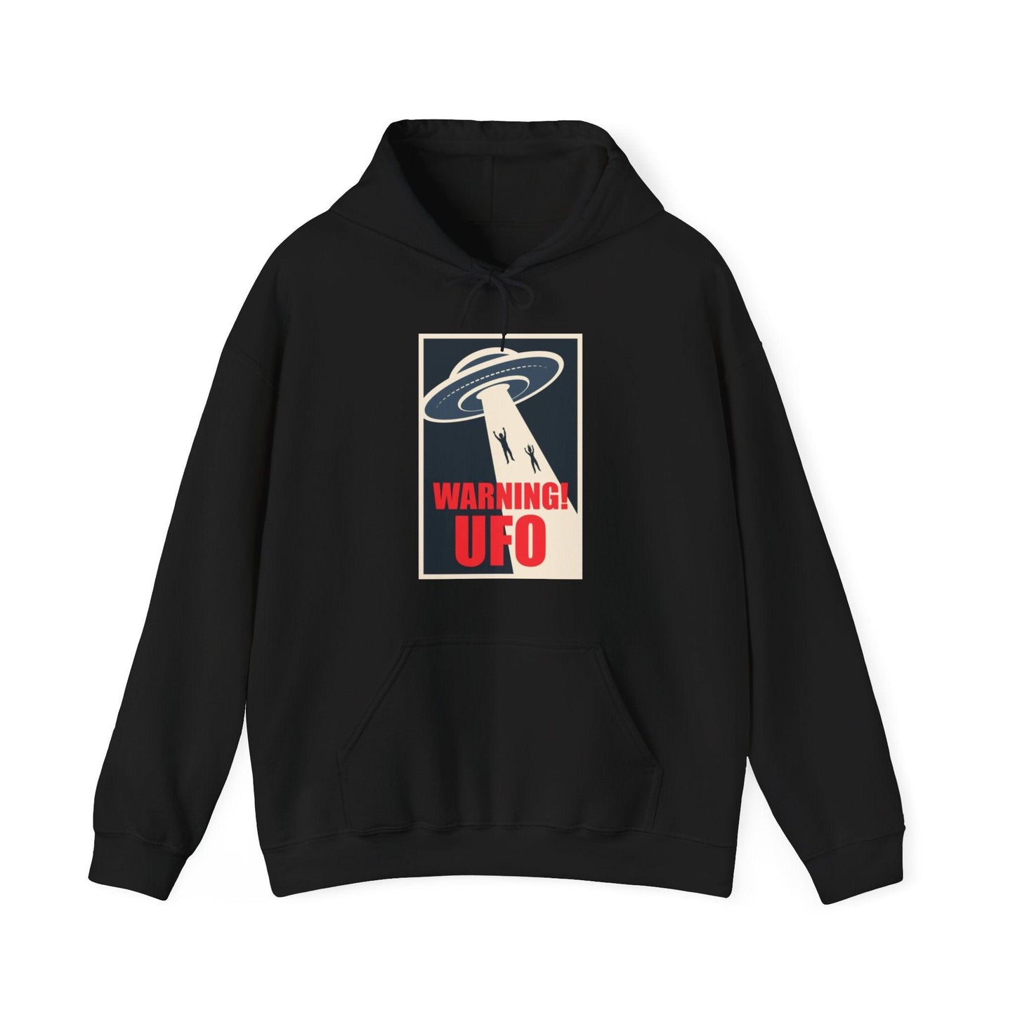 Warning UFO (Style 2) - Unisex Hoodie - KALO 506