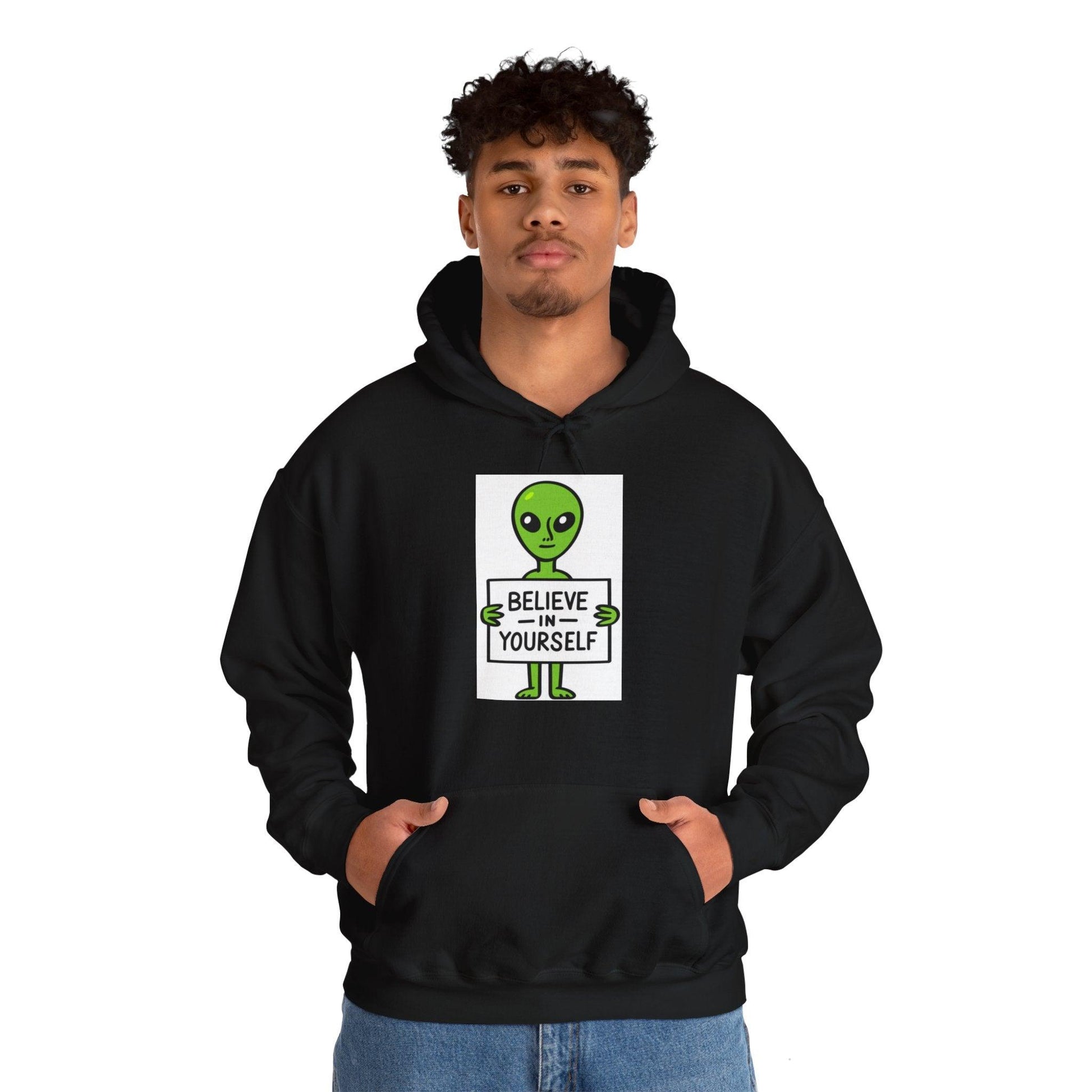 Believe in Yourself - Alien - Unisex Hoodie - KALO 506