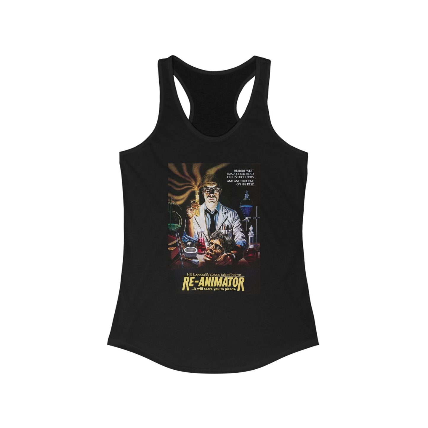 Re-Animator - Women's Horror Movie Racerback Tank - KALO 506