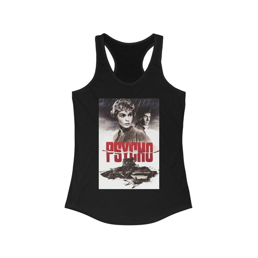 Psycho - Women's Horror Movie Racerback Tank - KALO 506