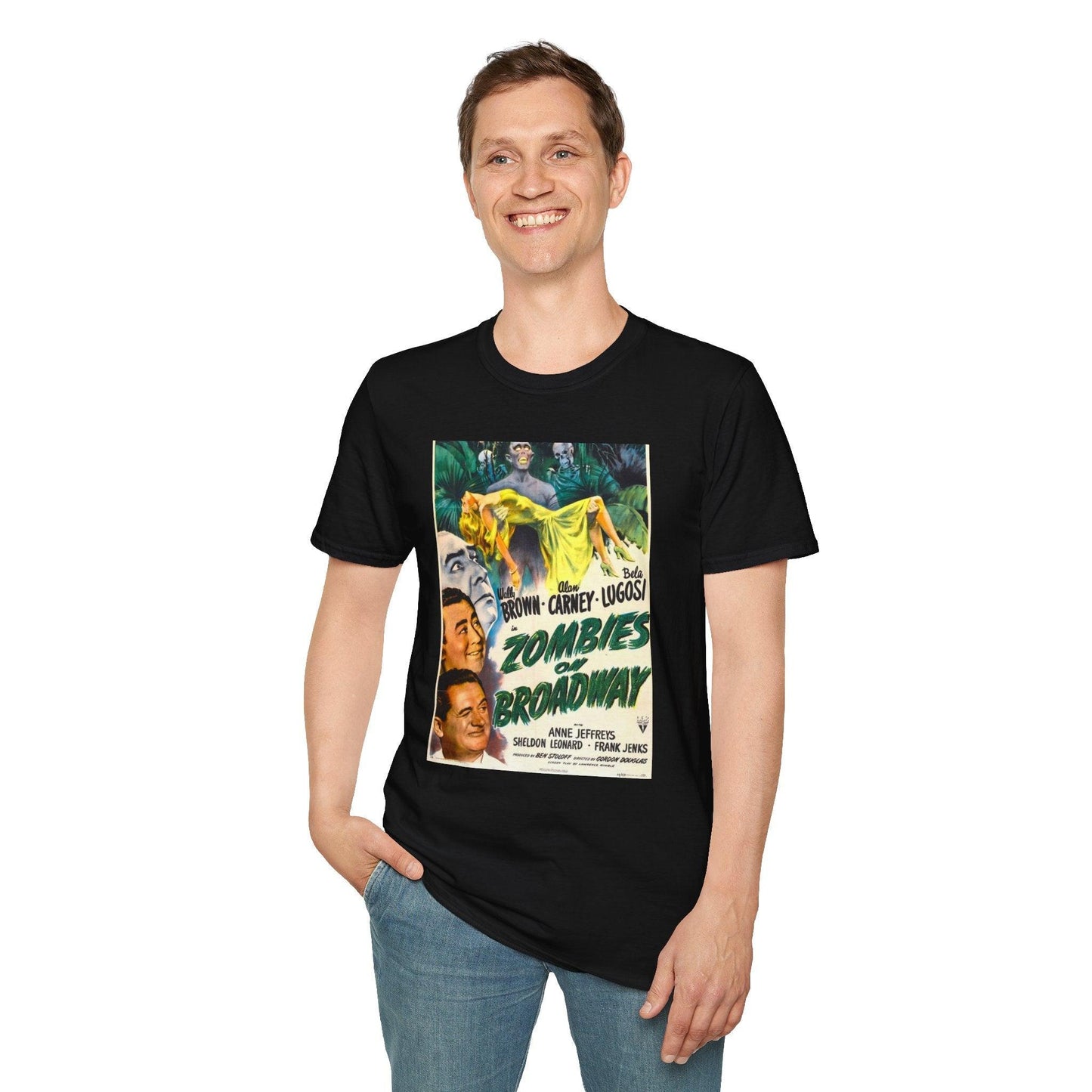 Zombies on Broadway - Vintage Horror T-Shirt - KALO 506