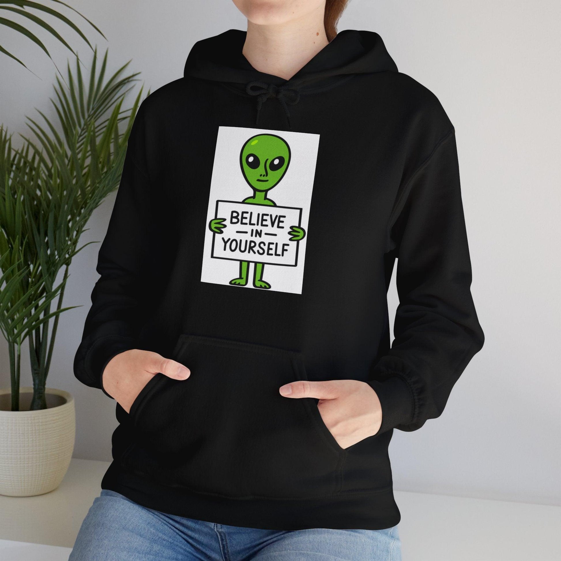 Believe in Yourself - Alien - Unisex Hoodie - KALO 506