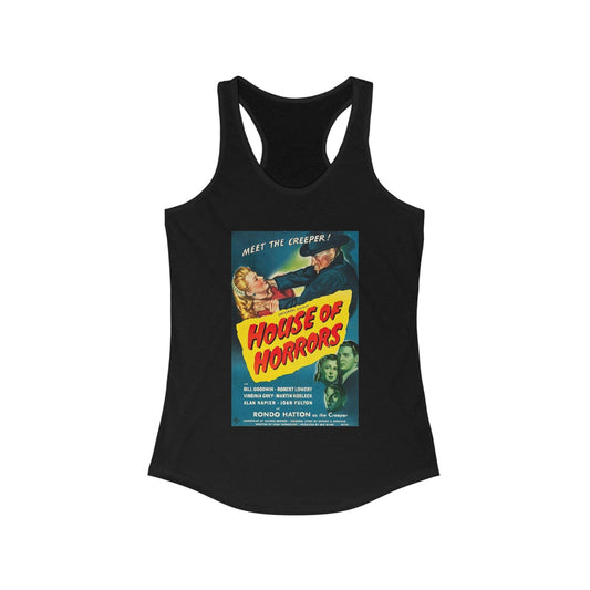 House of Horrors - Women's Horror Movie Racerback Tank - KALO 506