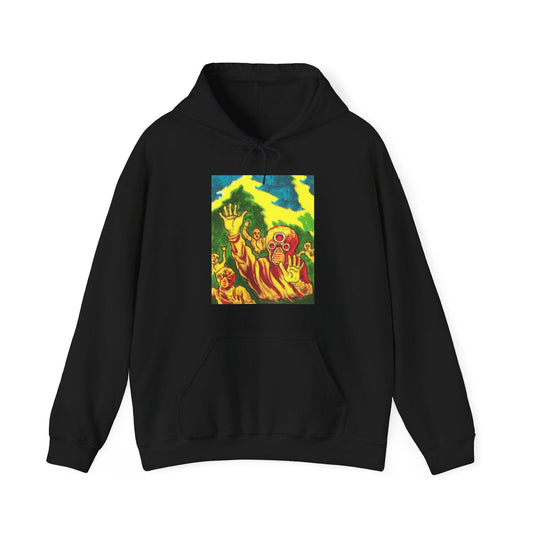 Alien Invader - Unisex Hoodie - KALO 506